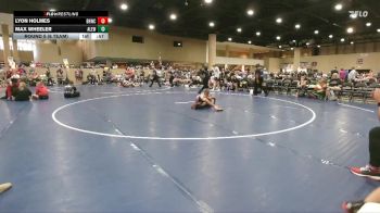 90 lbs Round 5 (6 Team) - Max Wheeler, Alabama Elite Red vs Lyon Holmes, BHWC/Florida Supreme Young Guns