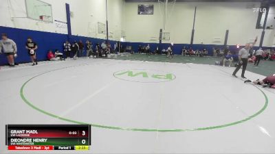 125 lbs Cons. Round 2 - Grant Madl, UW-LaCrosse vs Dieondre Henry, UW-Whitewater