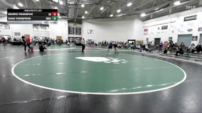 285 lbs Cons. Round 2 - Evan Thompson, Southwest Minnesota State vs Marko Ivanisevic, Unattached