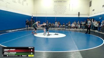 135 lbs Quarterfinal - JONAH ARNDT, Kodiak vs Arius Atwood, Colony High School