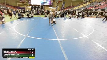 190 lbs Cons. Round 5 - Treven Hokland, Team Idaho Wrestling Club vs Elijah Hawes, Empire Wrestling Club