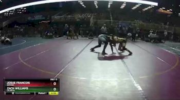 2A 170 lbs Cons. Round 1 - Josue Francois, Bayside vs Zach Williams, Lecanto