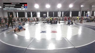 120 lbs Cons. Quarters - Hunter Meeker, Burnett Trained Wrestling vs Brody Ashley, Michigan West Wrestling Club