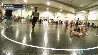 64 lbs Consolation - Kaiden Candy, Sperry Wrestling Club vs Ryland Peters, Claremore Wrestling Club