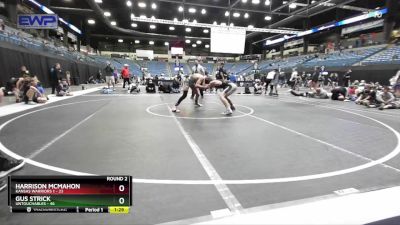 140 lbs Round 2 (6 Team) - Harrison McMahon, Kansas Warriors 1 vs Gus Strick, Untouchables