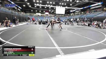 140 lbs Round 2 (6 Team) - Harrison McMahon, Kansas Warriors 1 vs Gus Strick, Untouchables