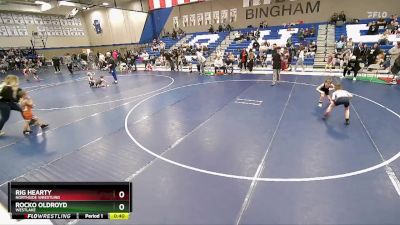 57-60 lbs Round 2 - Rocko Oldroyd, Westlake vs Rig Hearty, Northside Wrestling