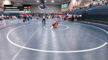 126 lbs 3rd Place Match - Adrian Fierros, Katy Cinco Ranch vs Brandon Pattillo, Conroe Woodlands College Park
