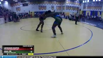 195 lbs Champ. Round 2 - Jayshawn Nantce, Hernando Wrestling Club vs Ndidi Obi, Severepain Wrestling