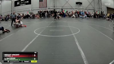 80 lbs Placement (4 Team) - Wesley Vincent, Warhawks vs LJ Bachman, Revival Uprising Black