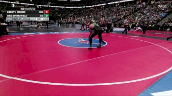 175-2A Champ. Round 1 - Wes Butterfield, Byers vs Corbyn Martin, Custer County