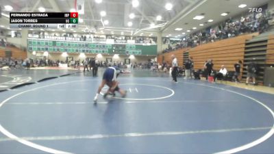 106 lbs Champ. Round 1 - Fernando Estrada, Imperial vs Jason Torres, University City