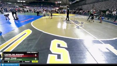 53 lbs Cons. Round 5 - Castiel Del Rosario, FordDynastyWrestlingClub vs Diego Tovar, Prosser Wrestling Academy