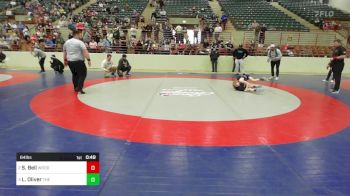 64 lbs Final - Slade Bell, Woodland Wrestling vs Liam Oliver, The Storm Wrestling Center