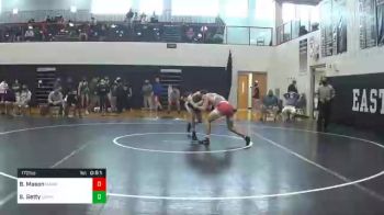 172 lbs Consolation - Brant Mason, Hamburg vs Sean Getty, Camp Hill