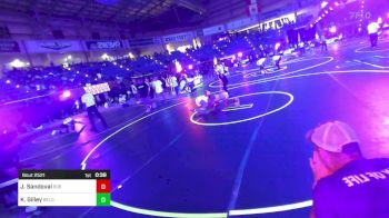 101 lbs Consolation - Jayde Sandoval, 806 Takedown Wreslting vs Katana Gilley, Beloit WC