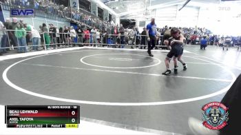 58 lbs Cons. Round 1 - Beau Lehwald, Cougar vs Axel Tafoya, SlyFox