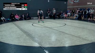 140 lbs Champ. Round 2 - Kooper Hobbs, Glenn Ferry Wrestling Club vs Austin Marshall, Snake River Wrestling Club