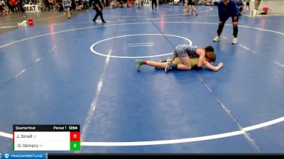 108-116 lbs Quarterfinal - Grady Dempcy, Nebraska Titans vs Jameson Small, Golden Eagles