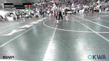 102 lbs Rr Rnd 2 - Kylee Tran, HURRICANE WRESTLING ACADEMY vs Emberlynn Riley, Skiatook Youth Wrestling