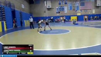 105 lbs Quarterfinal - Libby Roberts, University vs Constance Fuentes, Richland