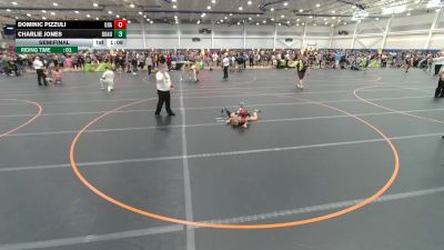 105 lbs Semifinal - Dominic Pizzuli, Unattached vs Charlie Jones, Team Donahoe