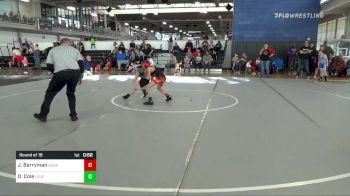 70 lbs Round Of 16 - Jack Berryman, Georgia Barn Burners WC vs Dylan Cole, Level Up