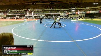 138 lbs Placement (16 Team) - Aneyus Miller, York vs Zachariah King, Bethel