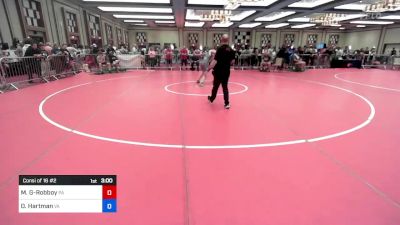 160 lbs Consi Of 16 #2 - Maxwell Gearhart-Robboy, Pa vs Owen Hartman, Va