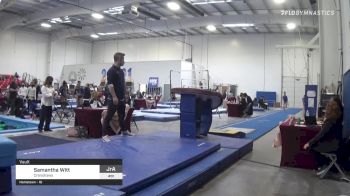 Samantha Witt - Vault, Crenshaws - 2021 Region 3 Women's Championships