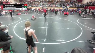 92 lbs Quarters - Brendon Collins, Kuna Klub vs Brent Helvey, Suples Wrestling Club
