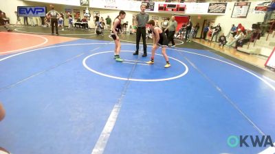 88-92 lbs Rr Rnd 3 - Kreed Kelly, Wyandotte Youth Wrestling vs Alexis Budzinsky, Grove Takedown Club