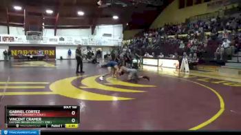 149 lbs Cons. Round 3 - Gabriel Cortez, Vanguard University (Calif.) vs Vincent Cramer, Eastern Oregon University (Ore.)
