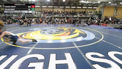 113 lbs Consi Of 16 #2 - Lucas Colby, Spaulding VT vs Sylas Race, Mt. Anthony Union