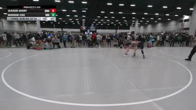106 lbs Cons. Sub-rd Of 64 - Jaxson Avery, Black Hills Wrestling Academy vs Hudson Cox, Moen Wrestling Academy