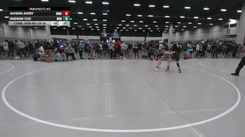 106 lbs Cons. Sub-rd Of 64 - Jaxson Avery, Black Hills Wrestling Academy vs Hudson Cox, Moen Wrestling Academy