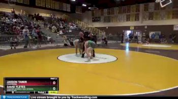 126 lbs 1st Place Match - Jaxson Taber, California vs David Fletes, Canyon Springs High School Wrestling