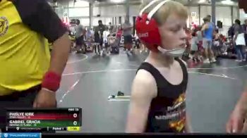 56 lbs Round 3 (6 Team) - Luke Taussig, Steel Valley vs Karsten Castetter, Indiana Outlaws
