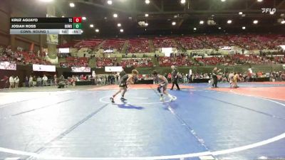 73 lbs Cons. Round 1 - Kruz Aguayo, Team Champs vs Josiah Ross, Heights Wrestling Club