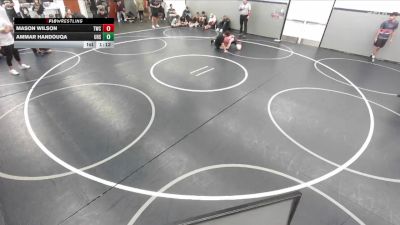 138 lbs Champ. Round 1 - Mason Wilson, Threshold Wrestling Club vs Ammar Handouqa, Upland High School
