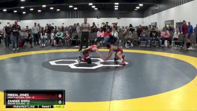 75 lbs Semis & 1st Wrestleback (8 Team) - Mikeal Jones, Legacy National Team vs Zander Smith, Indiana Outlaws