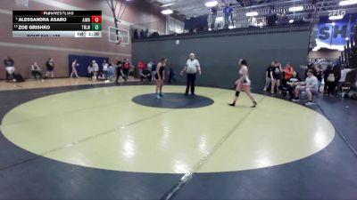 138 lbs 3rd Place Match - Alessandra Asaro, All In Wrestling Academy vs Zoe Grishko, Team Real Life Wrestling