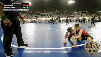 67 lbs Quarterfinal - Tripp Flores, Fitness Fight Factory Wrestling Club vs Emmett Layton, Brawlers