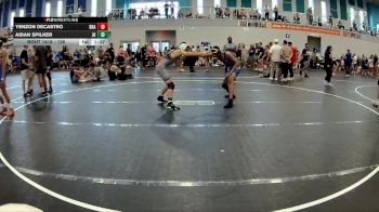 126 lbs Cons. Round 2 - Aidan Spilker, Jupiter High vs Yenzon Decastro, Brandon