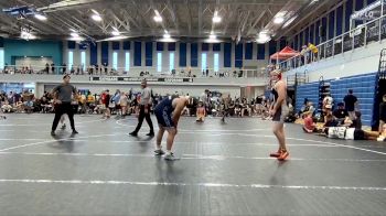 215 lbs Cons. Round 4 - Caleb Gaskin, Camden Outsiders vs Judah Miller, Knightmare