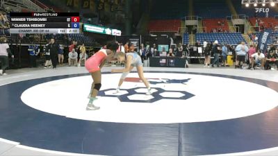 135 lbs Champ. Rd Of 64 - Winner Tshibombi, CT vs Claudia Heeney, IL