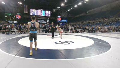 132 lbs Cons. Rd Of 16 - Ryder Owen, Washington vs Kade Mustin, New York