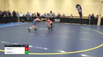 95 lbs Prelims - Tripp Watson, Penns Valley vs Trent Phillips, Southern Lehigh