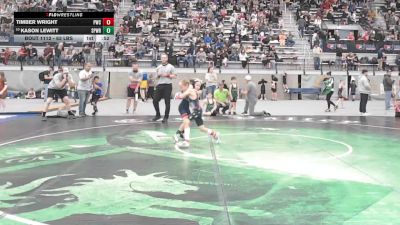 63 lbs Champ. Rd Of 16 - Timber Wright, Penuel Wrestling Club vs Kason Lewitt, Spokane Wrestling