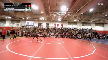 132 lbs Consi Of 8 #2 - Landon Carson, Souhegan vs Gavin Page, Nashua North